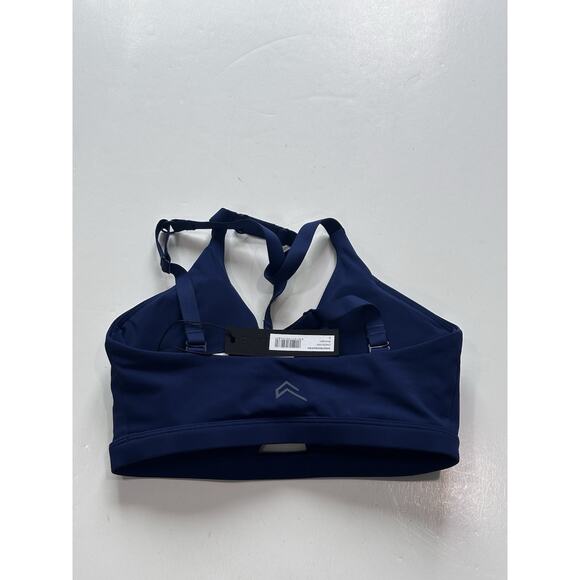 Oner Active Unified Twist Sports Bra In Midnight Blue Size Small NWT - Picture 3 of 3